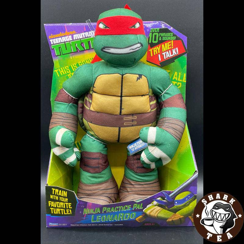 Playmates 1988 ตุ๊กตาเต่านินจา Marvel Teenage Mutant พร้อมเสียง ของเล่นคลายเครียด
