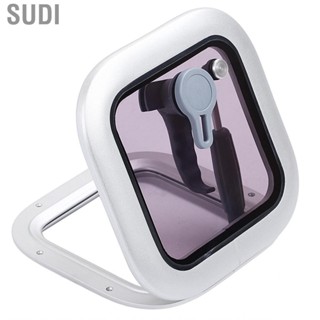 Sudi Square Boat Skylights Window  Aluminum Alloy Good Sealing Oxidation  Sturdy Frame Porthole Push Out for Ship Yacht RV