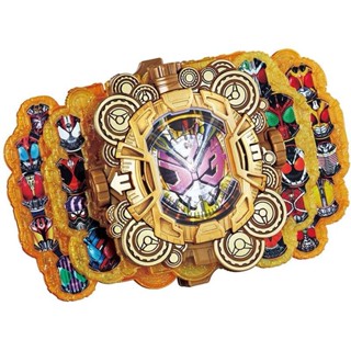 【Speed Delivery】 kamen rider belt นาฬิกาข้อมือ Kamen Rider zio Chonghuang Fengmo Shiwang Second-Order Dial Limited Big Gold สําหรับเด็ก