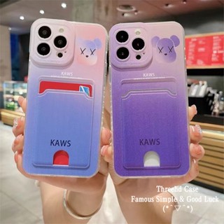 เคสโทรศัพท์มือถือ แบบใส ไล่โทนสี สีฟ้า สีม่วง พร้อมช่องใส่บัตร สําหรับ Huawei Y6p Y7A Y9A Y9s Nova 10se 8i 7i 6se 4e 3i P30Lite Y9 Prime 2019