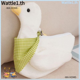 Wttle กระเป๋าใส่เหรียญ มีซิป ลายการ์ตูนน่ารัก