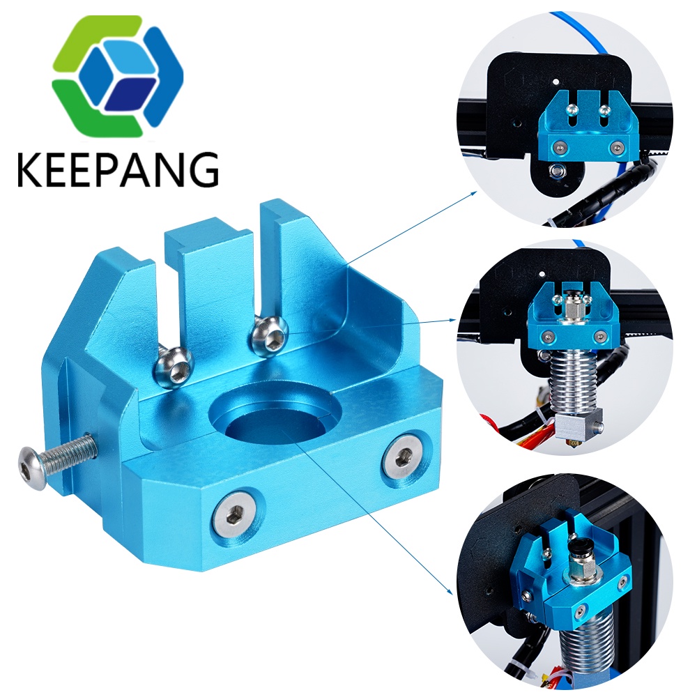 E3D V6 Volcano Compatible Multi-Mount All Metal Mount Fixed Blocks for E3D Hotends for CR10S ender 3