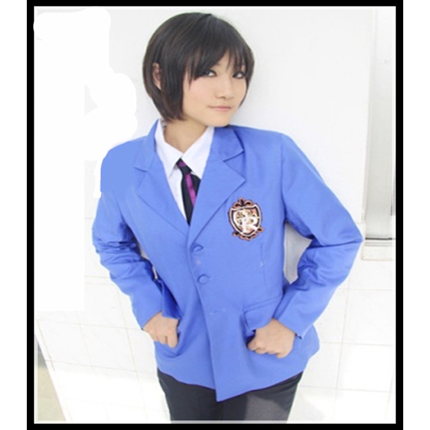 เครื่องแต่งกายคอสเพลย์ Ouran High School Host Club Tamaki Suoh Haruhi Fujioka