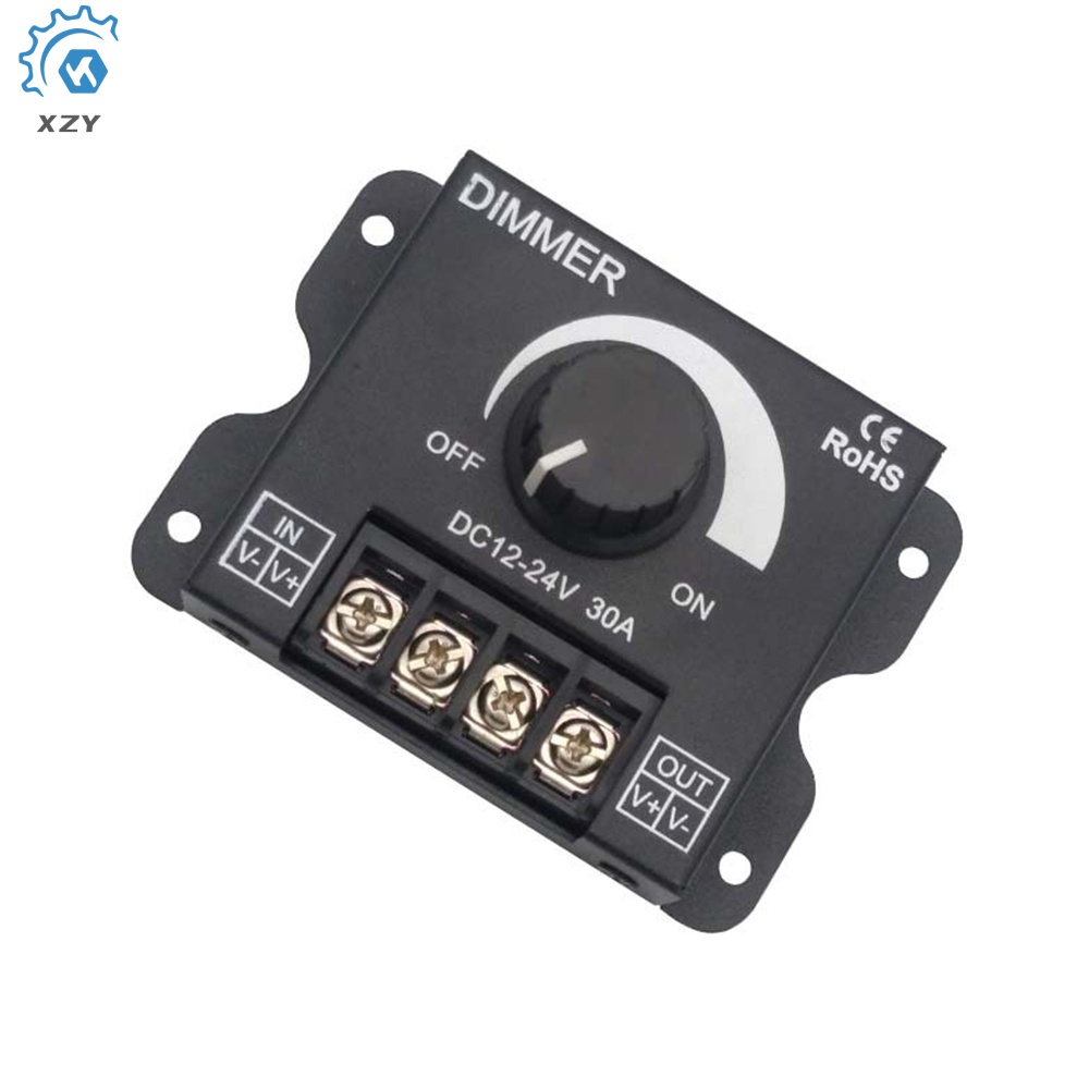DC12-24V 30A 1W High Power Dimmer ไฟ Led Strip พร้อม Controller Knob Dimmer Light Strip Dimmer