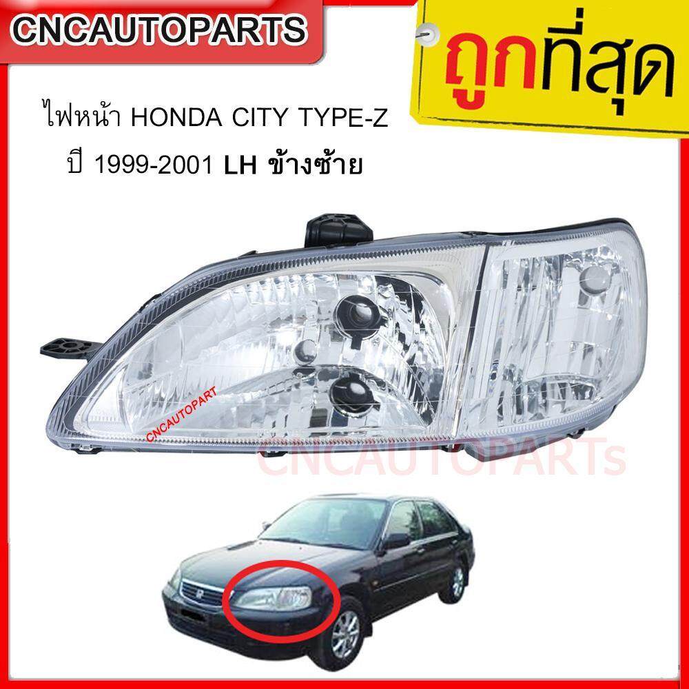 ไฟหน้า HONDA CITY TYPE-Z ปี 1999 2000 2001 2002 LH ข้างซ้าย