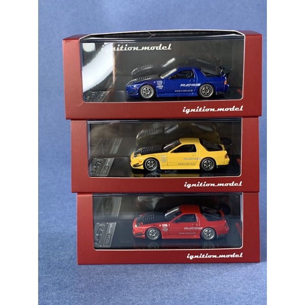 🔹Mazda RX7 FC3S RE Amemiya Scale 1:64 ยี่ห้อ Ignition