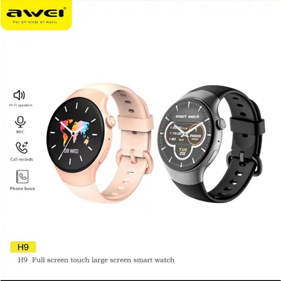 Awei full screen touch large screen smart watch(H9)