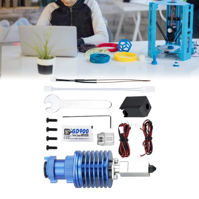 Lucky บล็อกทําความร้อน 24V 48W 48W อุปกรณ์เสริม สําหรับเส้นใยฟิลาเมนท์ 1 75 มม. เครื่องพิมพ์ 3D