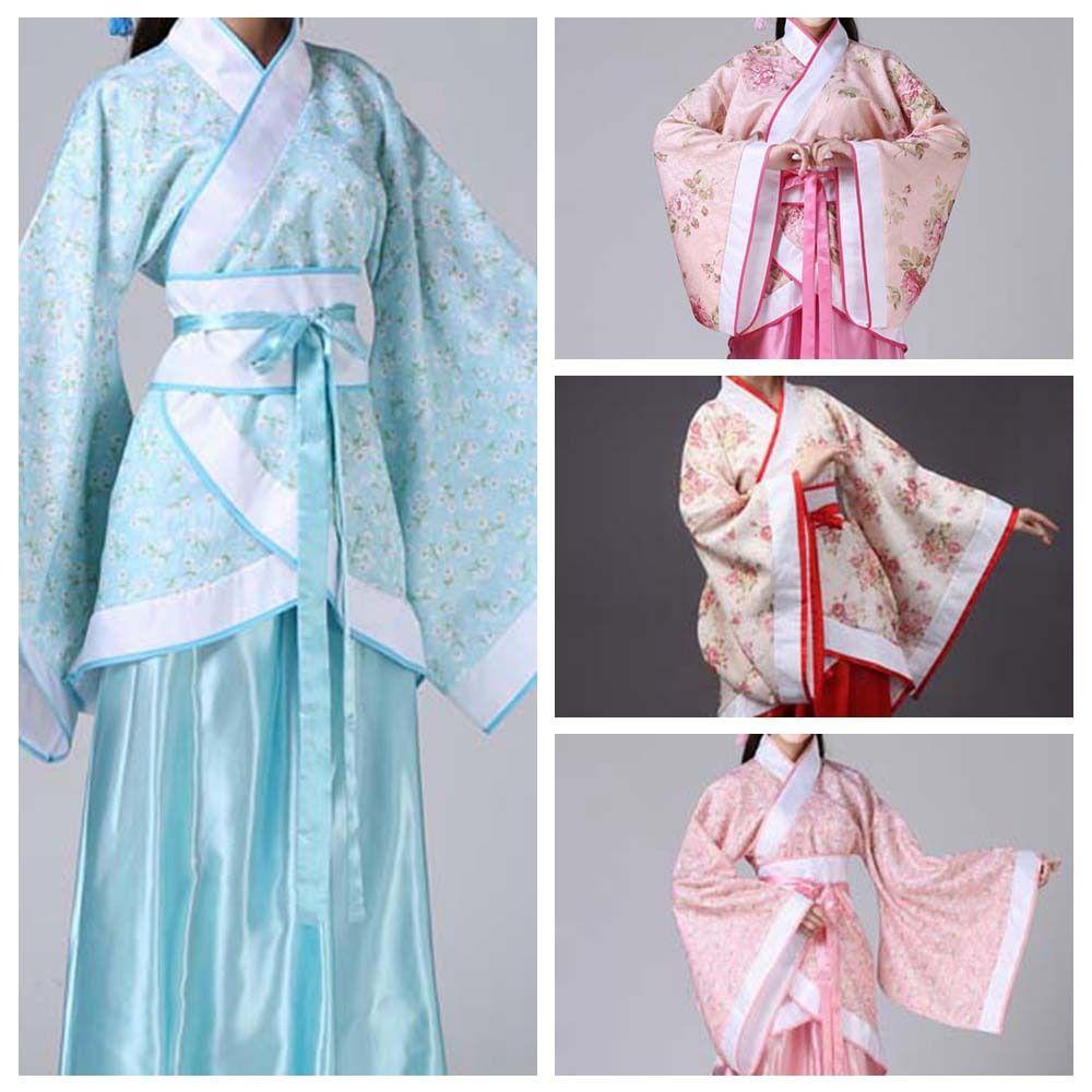 Stellarfind จีน Hanfu กระโปรง,เครื่องแต่งกายเวทีคอสเพลย์ชุดจีนโบราณ, Retro Han Tang Dynasty ดอกไม้เย็บปักถักร้อยชุดจีนโบราณเครื่องแต่งกาย Party - รูปที่ 4