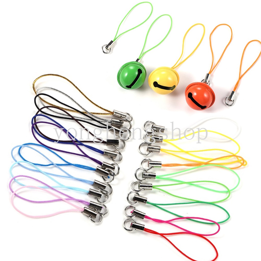 สายเชือกโพลีเอสเตอร์ พร้อมแหวนจั้มพ์ แฮนด์เมด สําหรับทําเครื่องประดับ พวงกุญแจ สายคล้องโทรศัพท์มือถือ DIY 20 ชิ้น ต่อชุด - รูปที่ 5