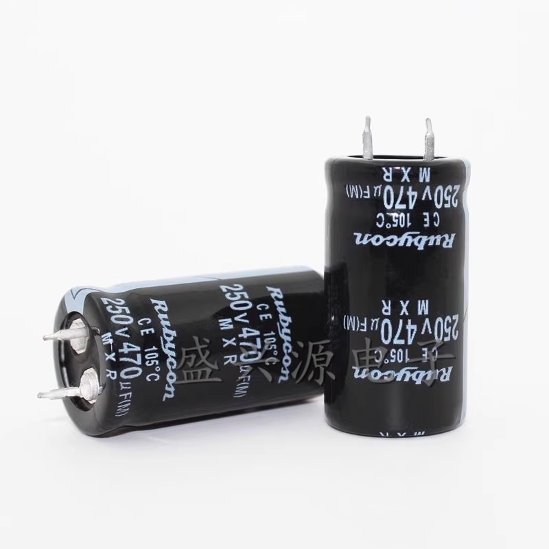 250V 470UF ตัวเก็บประจุด้วยไฟฟ้า 250V 470UF ATX Switching Power Supply ขนาดความจุทั่วไป: 22mmx40mm