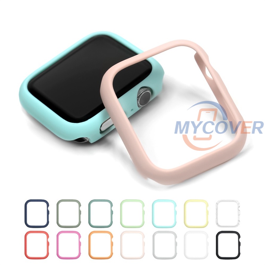 เคสนาฬิกาข้อมือ PC อุปกรณ์เสริม สําหรับ Apple Watch Ultra 2 Ultra Series 9 8 7 6 SE 5 4 3 2 1 ขนาด 49 มม. 41 มม. 45 มม. 44 มม. 42 มม. 40 มม. 38 มม.