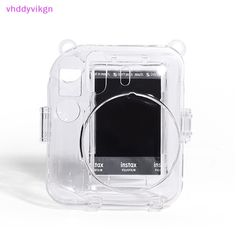 วีเอชดี สําหรับ ฟูจิฟิล์ม Instax 12 โปร่งใสกล้องกรณีป้องกันพกพากระเป๋าที่มีสายคล้องไหล่ถุงเก็บ ไทย - รูปที่ 2