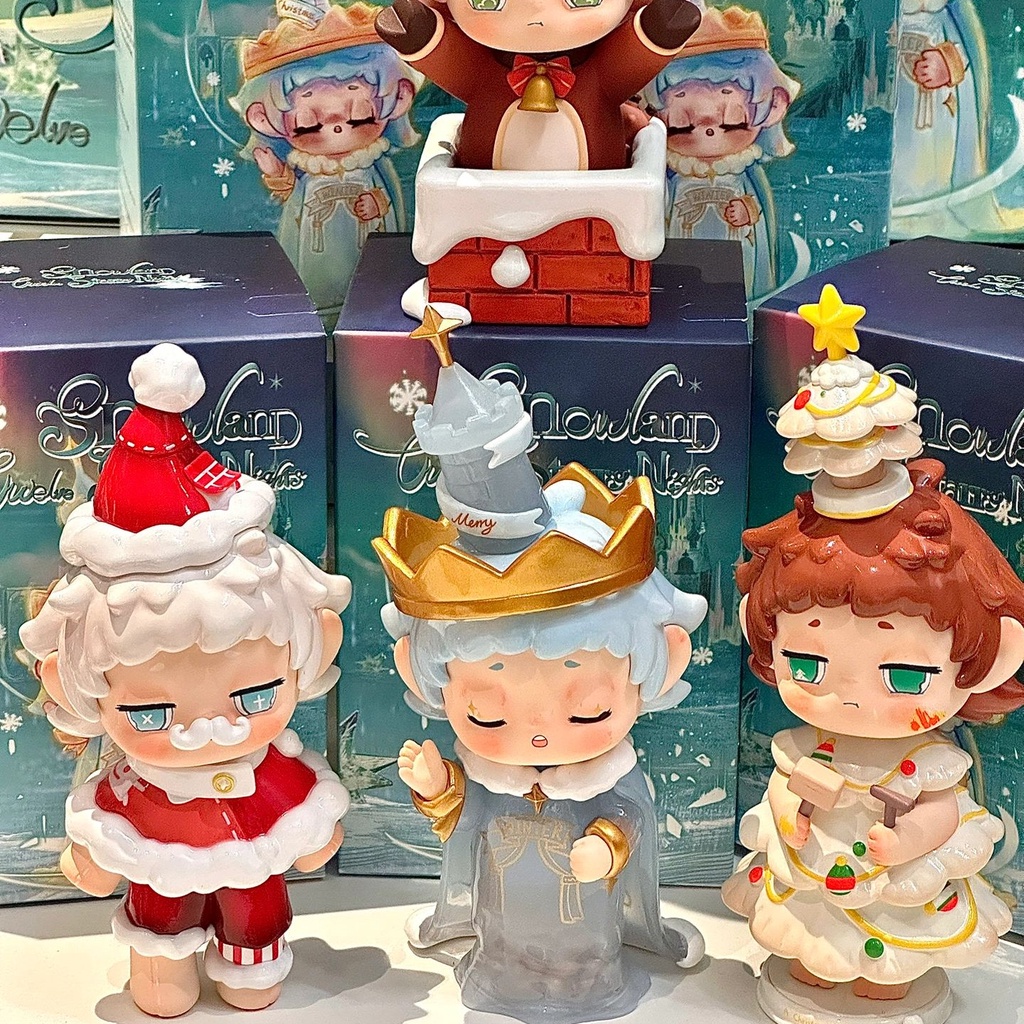 ของแท้FAYA Snowland Twelve Starry Nights Series ยืนยันรูปตุ๊กตาเครื่องประดับของขวัญ