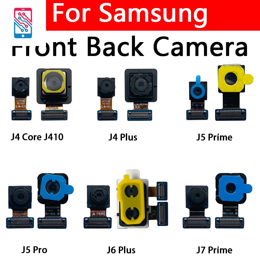 สายแพกล้องหน้า หลัง แบบเปลี่ยน สําหรับ Samsung J4 Core J5 J7 Prime Pro J6 Plus