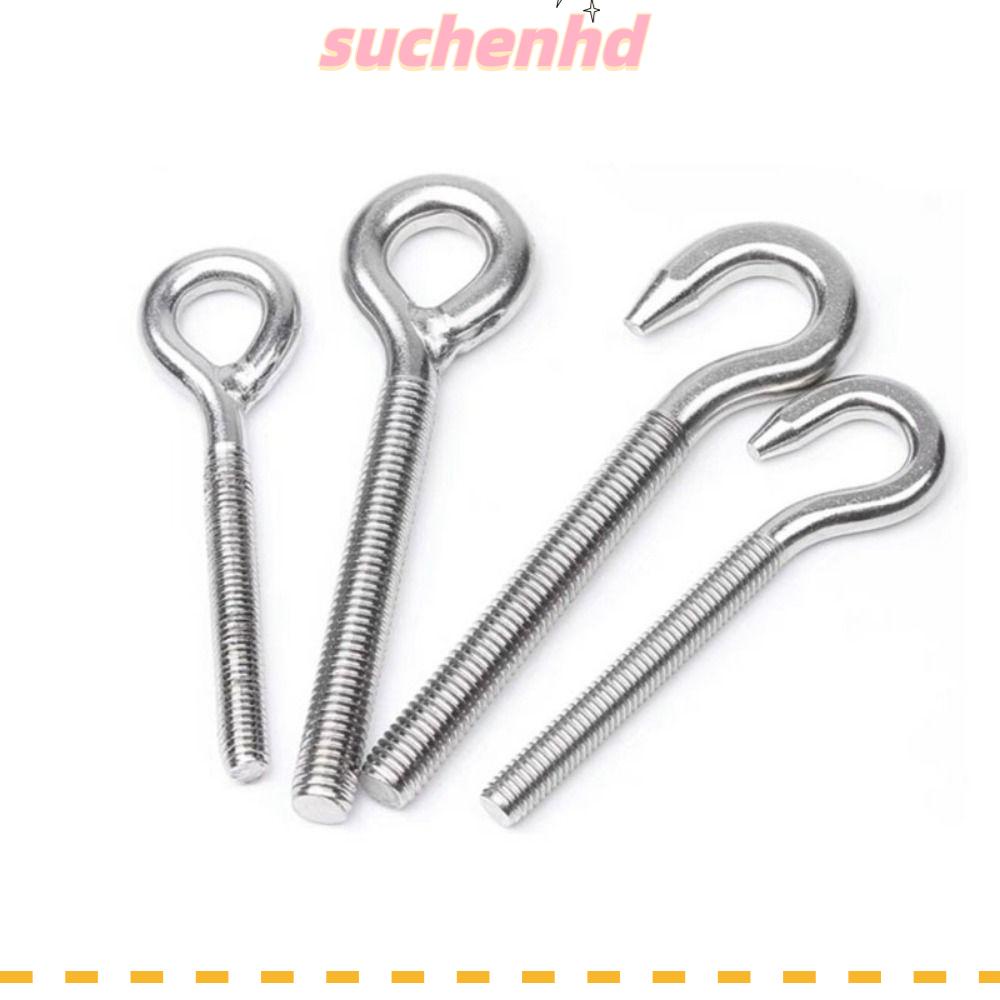 Suchenhd สกรูตาแกะ ห่วงสลักเกลียว สเตนเลส 304 ทนทาน ไม่มีน็อตยึด M4 M5 M6 M8 M10 1 ชิ้น
