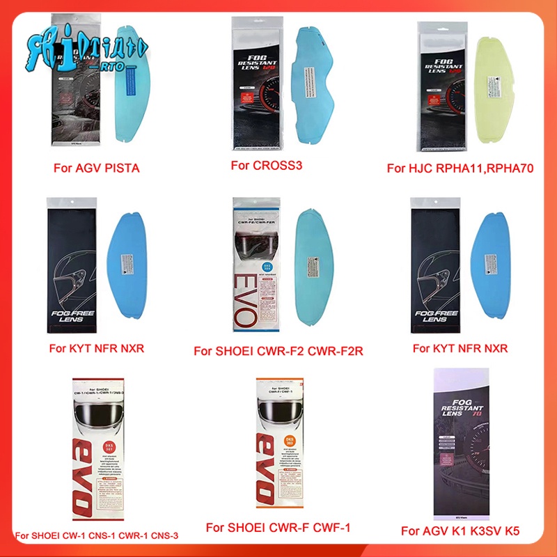 RtoMH Anti หมอกฟิล์มสําหรับ AGV สําหรับ HJC สําหรับ KYT สําหรับ SHOEI สําหรับ R50s หมวกกันน็อก Visor