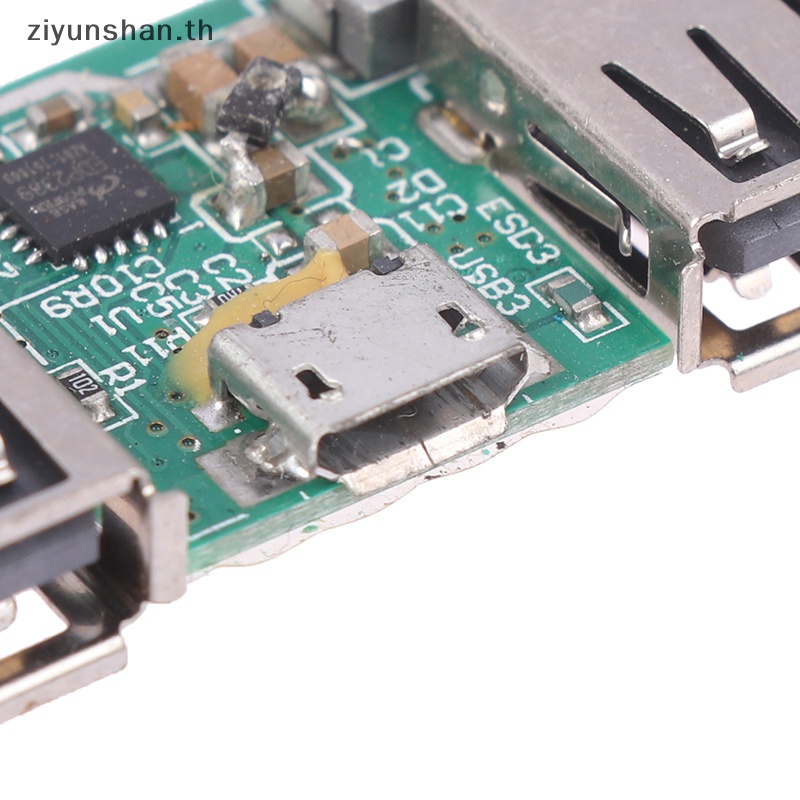 Ziyunshan เมนบอร์ดพาวเวอร์ USB 5V EDP2339 พร้อมไฟ LED DIY อุปกรณ์เสริม สําหรับโทรศัพท์มือถือ