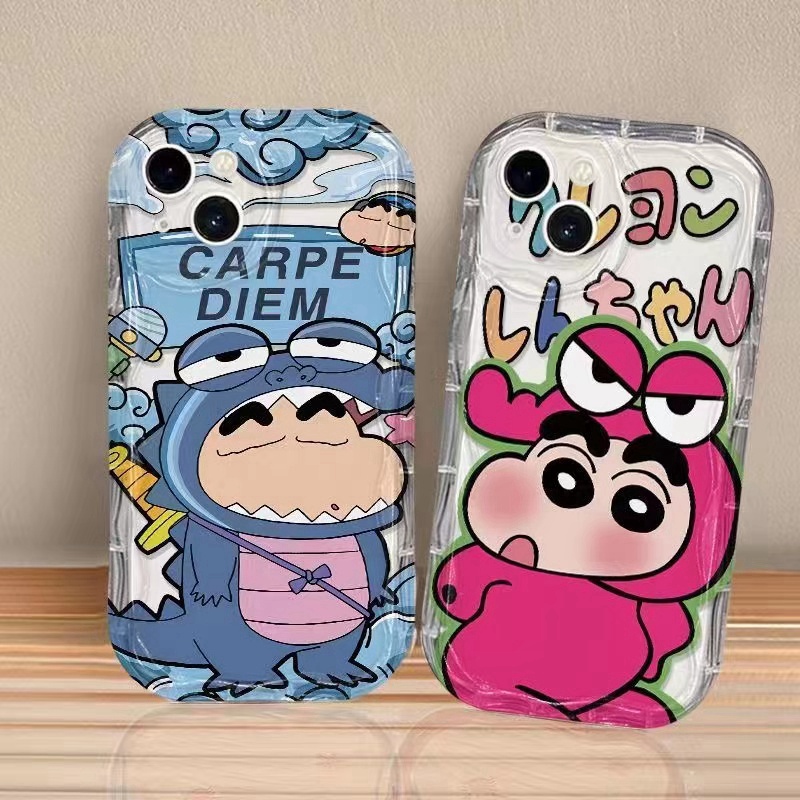 เคสโทรศัพท์มือถือ TPU ลายหนังจระเข้ ชินจัง สําหรับ VIVO Y01 Y02T Y02A Y02S VIVO Y12A Y12S VIVO Y15S Y15A Y16 VIVO Y17S Y19 Y1S VIVO Y20i Y20S Y21S Y21A Y21T VIVO Y22S Y27