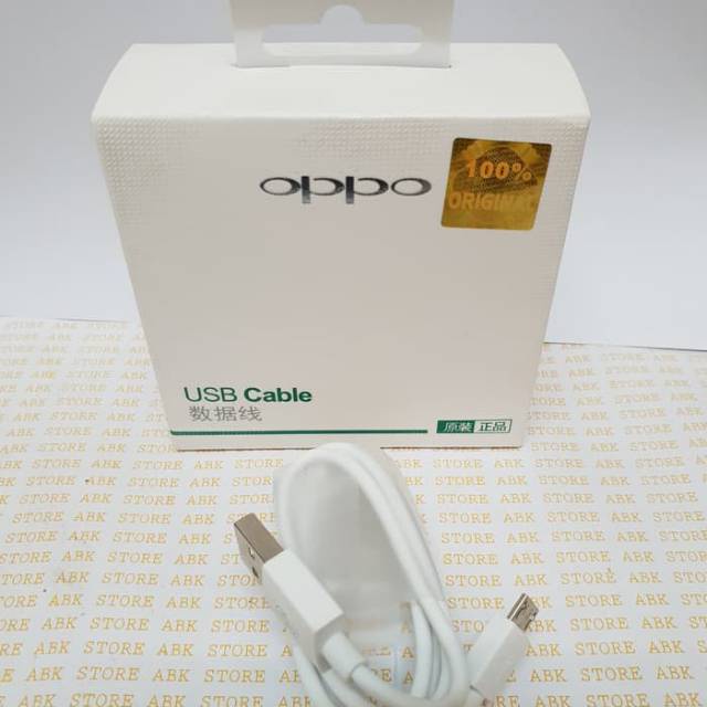 สายชาร์จ สายข้อมูล ไมโคร USB ของแท้ สําหรับ OPPO A37 A39 A57 F1S F1 F1F 2A