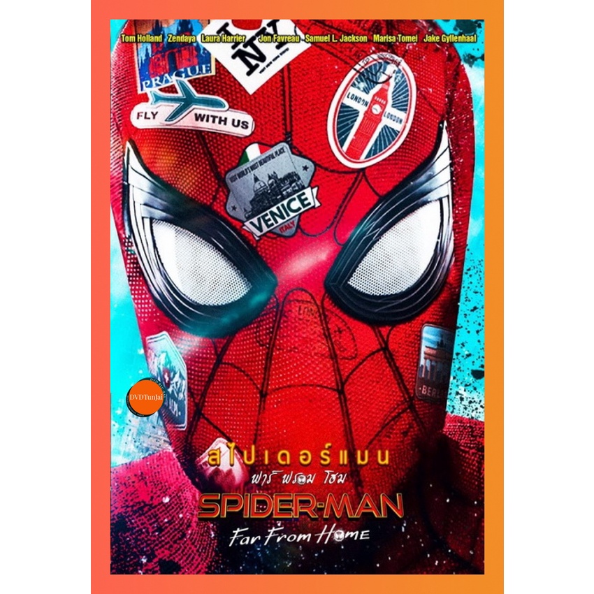 ใหม่ หนังแผ่น DVD Spider-Man Far From Home สไปเดอร์-แมน ฟาร์ ฟรอม โฮม (เสียง ไทย/อังกฤษ ซับ ไทย/อังกฤษ) หนังใหม่ ดีวีดี
