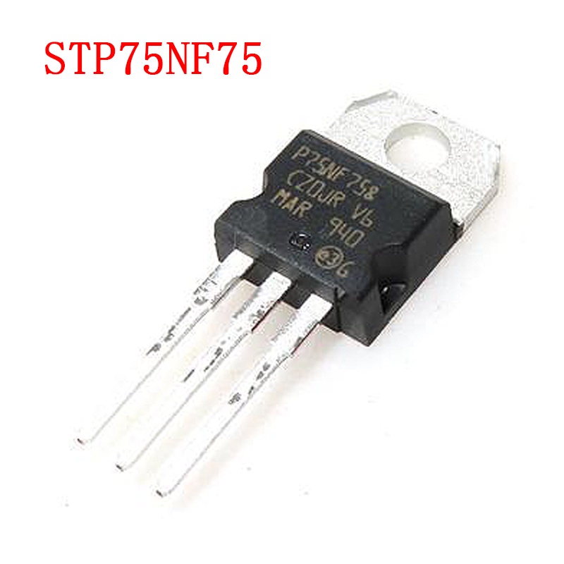 10PCS STP75NF75 P75NF75 TO-220 TO220 75NF75 MOS FE ใหม่เดิม