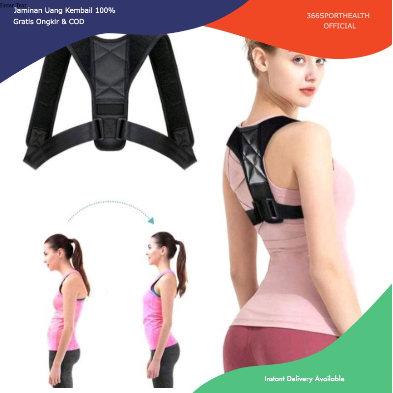 [366SH] Good Posture - BACK SUPPORT POSTURE CORRECTOR BELT