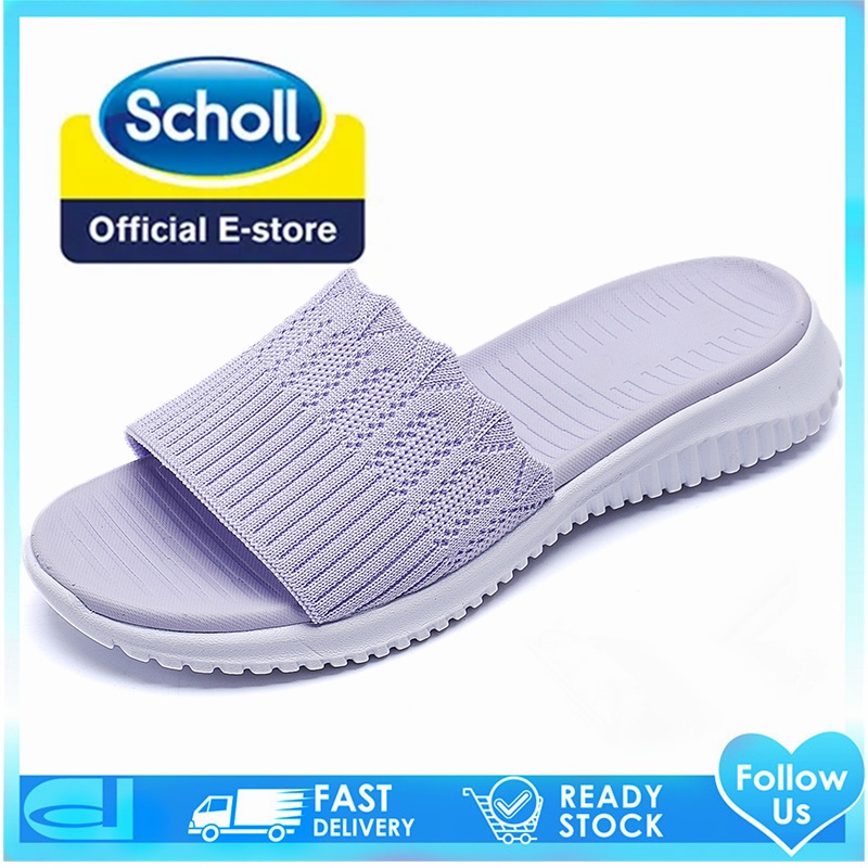 Scholl รองเท้าผู้หญิง scholl scholl scholl รองเท้าแตะชายหาดแบนผู้หญิง scholl Slides รองเท้า scholl ผู้หญิงรองเท้าแตะโบฮีเมียผู้หญิง