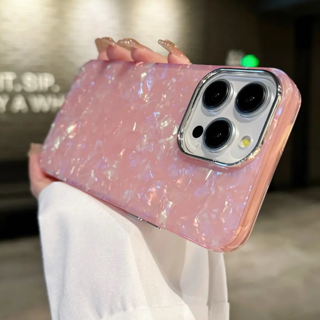 เคสโทรศัพท์มือถือแบบแข็ง ชุบไฟฟ้า กันกระแทก หลากสี สําหรับ iPhone15 14 13 12 11 Pro MAX IXS MAX XR XS