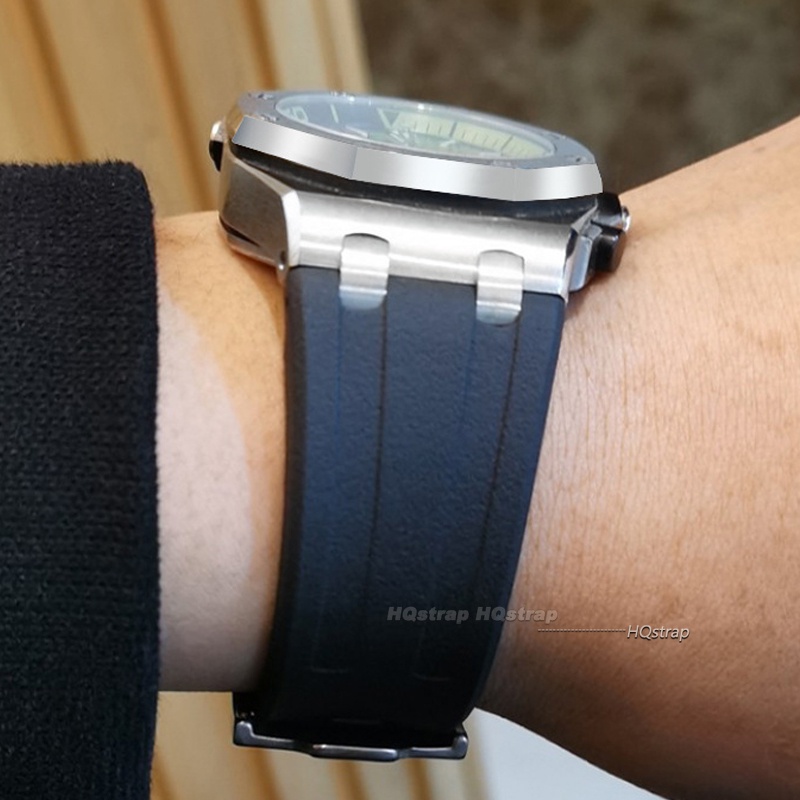 สายนาฬิกาข้อมือ ยางซิลิโคน 27 มม. 18 มม. แบบเปลี่ยน สําหรับ AP Watch Band GA2100