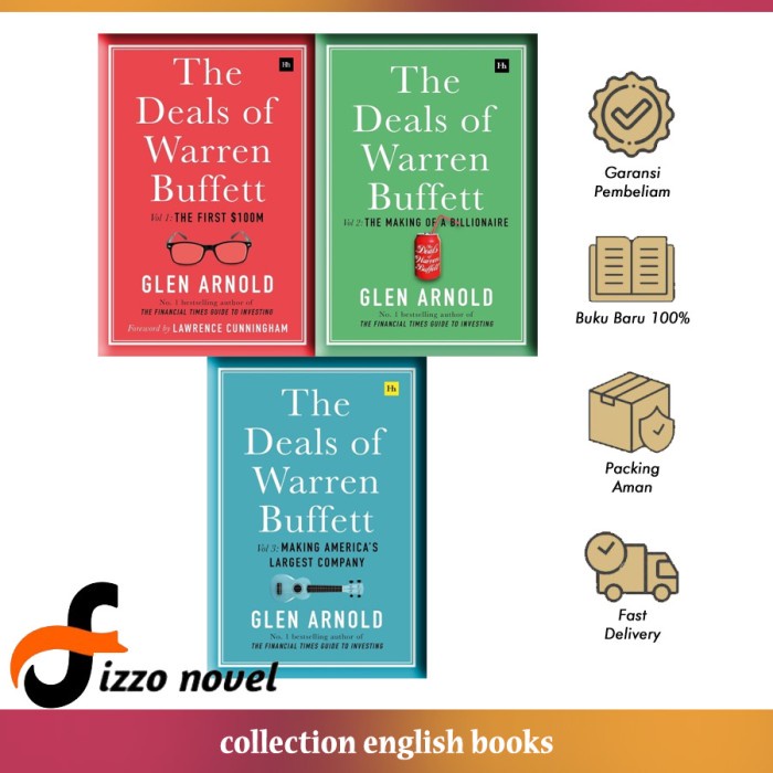 Deals of Warren Buffett (3Book series) โดย Glen Arnold - Fizzo Novel