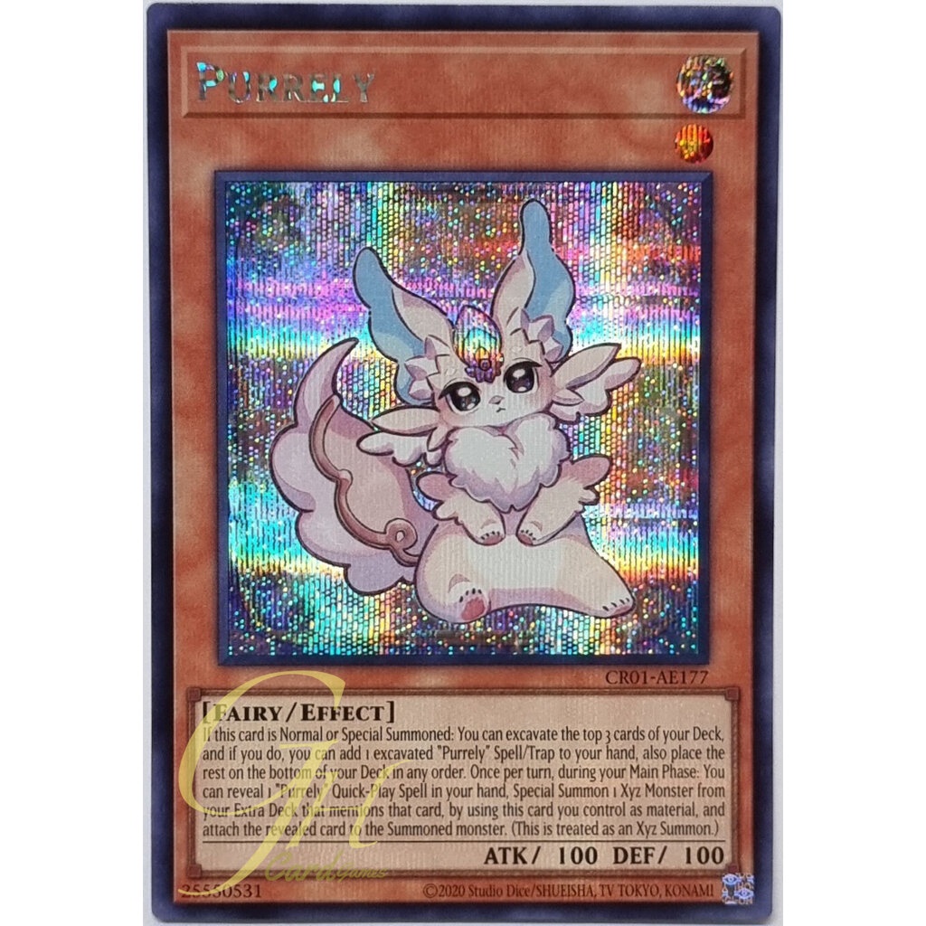 Yugioh [CR01-AE177] Purrely (Secret Rare)