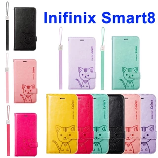 เคส สำหรับ INFINIX Smart10 Note50X Smart9 Smart8 Smart7 Smart6 Hot40i Hot50i Hot50Pro ต้งได้ ใส่บัตรได้ Domicat