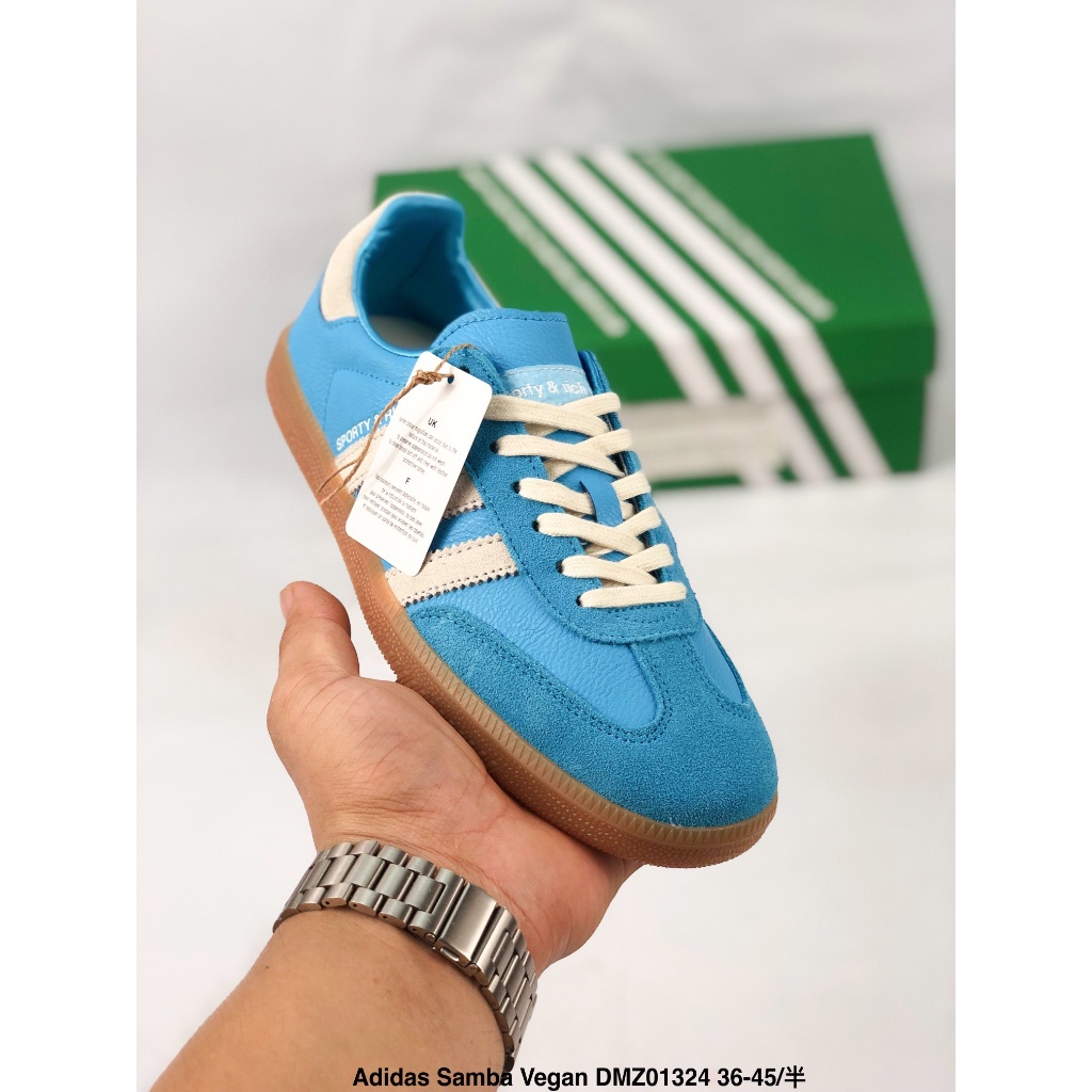 Adidas Samba Classic Clover Vintage Samba Board Shoe Series Men's and Women's Professional Training