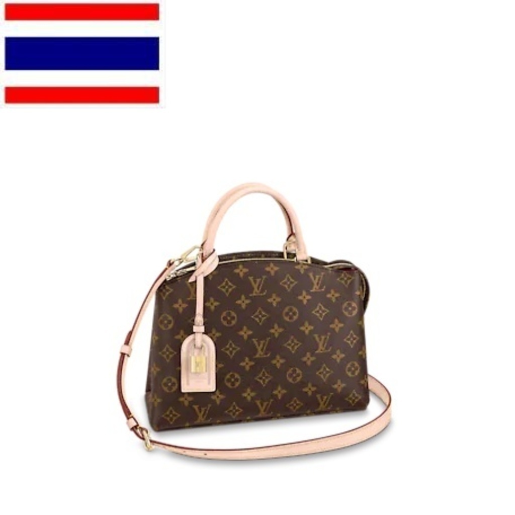 🎈หลุยส์ วิตตอง Louis Vuitton GRAND PALAIS Tote Bag/กระเป๋าสะพายข้าง/One Shoulder สุภาพสตรี/100% DGEO