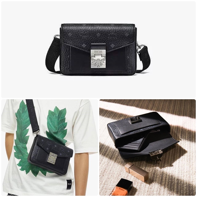 กระเป๋าสะพาย SMALL MILLIE FLAP CROSSBODY BAG 007 BLACK