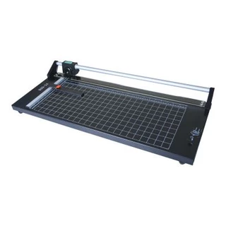 แท่นตัดกระดาษโรตารี่อย่างดี เครื่องตัดกระดาษ 24Inch(61cm) Manual Precision Rotary Paper Trimmer Sharp Photo Cutter