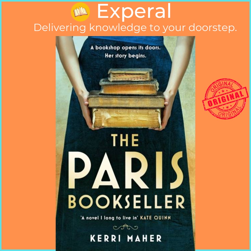 The Paris Bookseller - เรื่องราวกวาดของความรัก มิตรภาพ และเป็นทรยศในbohem โดย Kerri Maher (ฉบับสหราช