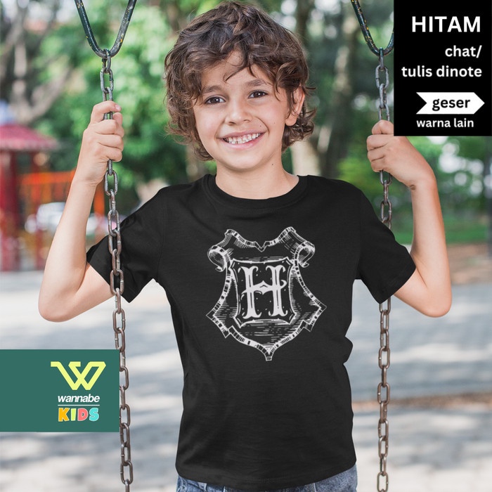 MAGIC H4RRYP0TTER 16 เสื้อยืดเด็ก Premium เสื้อผ้าเด็ก 2-12 ปี