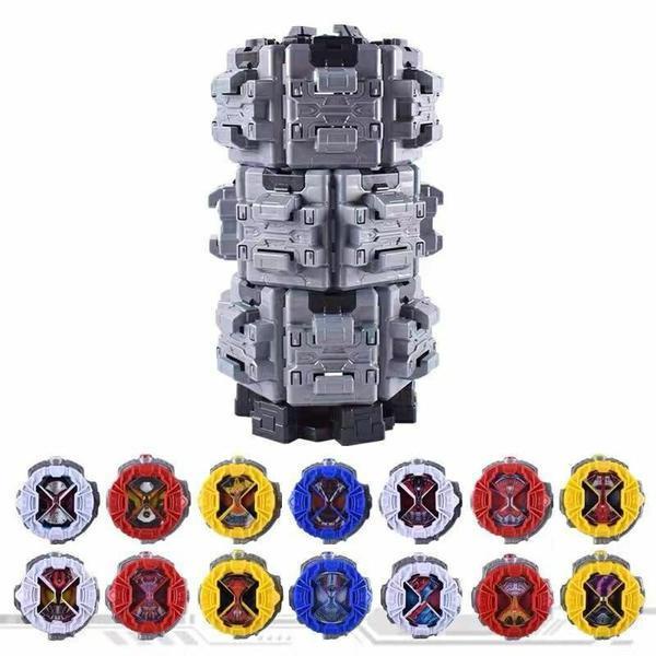 Dx Chuangqi ZI-O Shiwang Dial Transformer กล่องเก็บของเล่น สามชั้น สําหรับเด็ก