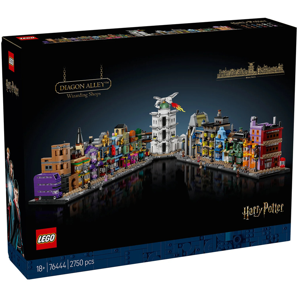 Lego 76444 Harry Potter Diagon Alley Wizarding Shops [Brick MOM]