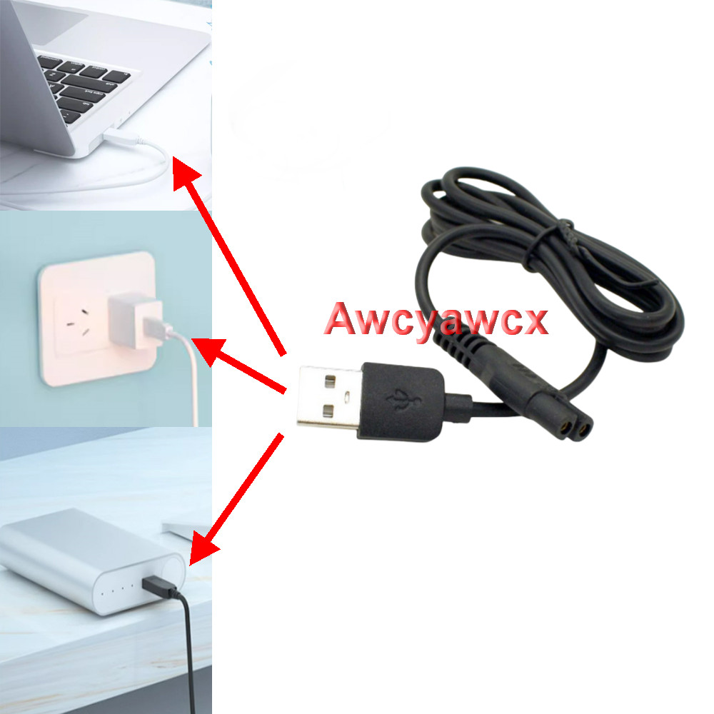 สาย USB 5V สําหรับ Xiaomi Electric Superman เหมาะสําหรับ h2ofloss HF-5 6 9 ฟัน Scaler ไหมขัดฟัน Oral Irrigator ผม clipper ทันตกรรมทําความสะอาดสุขอนามัย