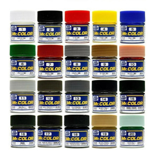 Mr.Hobby Mr.COLOR Solvent-Based Acrylic Paint (1-100)