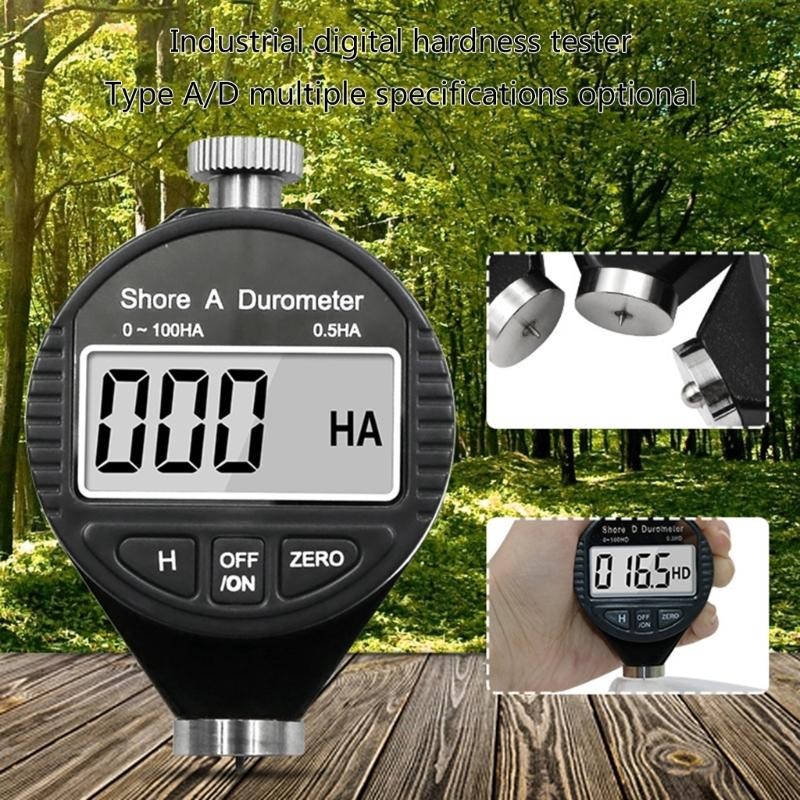 Louting Digital Shore Durometer Sclerometer เครื่องทดสอบความแข็งยางเครื่องวัดย่อหน้า