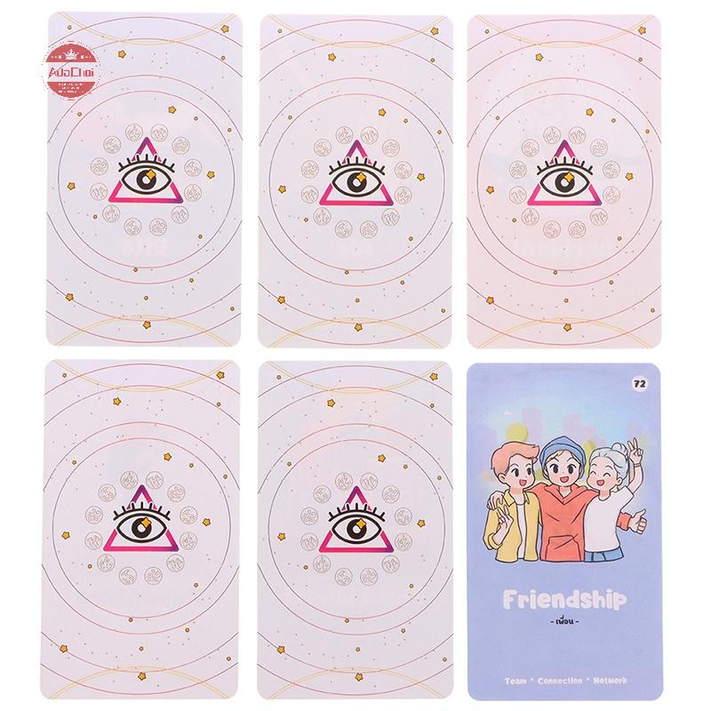 AdaChoi Pantha Oracle Card Prophecy Divination Deck Family Party Board Game Beginners Card Fortune Telling Game TH