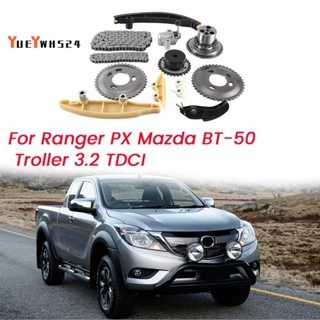 『yueywh524』ชุดโซ่ไทม์มิ่งควบคุมเครื่องยนต์ อุปกรณ์เสริม สําหรับ Ranger PX Mazda BT-50 Troller 3.2 TDCI BK3Q6268BA YC1Q6A895BA