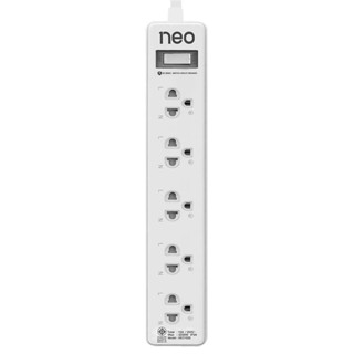 NEO ปลั๊กไฟ (มอก.) 5 ช่อง รุ่น 1055 สีขาว