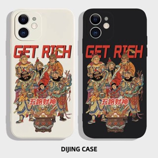 เคสโทรศัพท์มือถือ ลาย Wulu God of Wealth สําหรับ iPhone14promax 13Pro 11Pro 12mini 8plus7 6s xr xsmax