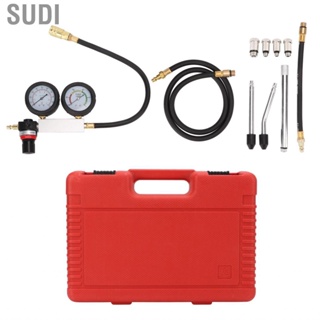 Sudi Cylinder Compression Tester Universal Dual Gauge Deep Thread  Slip Leakage for Gasoline Engine