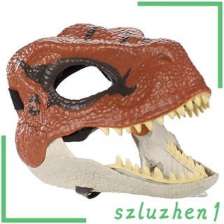 [Szluzhen1] ของเล่นคอสเพลย์ไดโนเสาร์ 3D สําหรับตกแต่งปาร์ตี้ฮาโลวีน วันเกิด